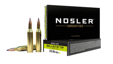 Nosler Ballistic Tip 243 Win 90gr Spitzer Ballistic Tip - Box or Case