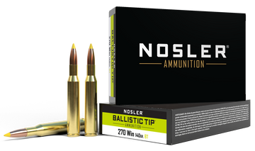 Nosler Ballistic Tip 270 Win 140gr Spitzer Ballistic Tip - Box or Case