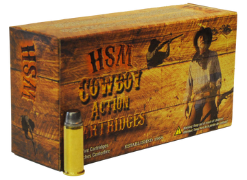 HSM Cowboy Action 357 Mag 158gr Semi Wadcutter 50 Rd - Box or Case