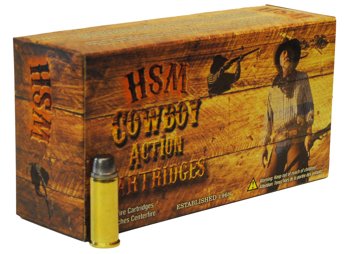 HSM Cowboy Action 44-40 Win 200gr RNFP 50 Rd - Box or Case