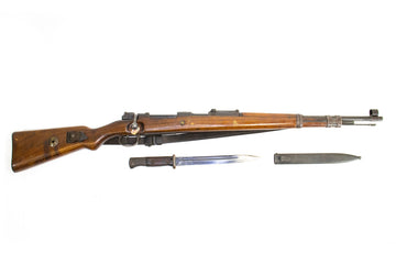 German Kar98k M937B 8mm WWII (Portuguese Contract) Mauser - Matching Bayonet and Serial Number F8119PB