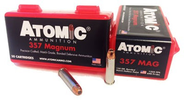 Atomic .357 Magnum 158gr Bonded JHP 50 Rd Box - Box or Case