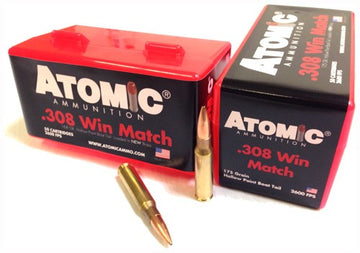 Atomic .308 Win 175gr Match BTHP - Box or Case