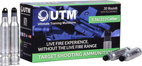 UTM 5.56/.223 Target Shooting Ammo 30 Rd - Box or Case