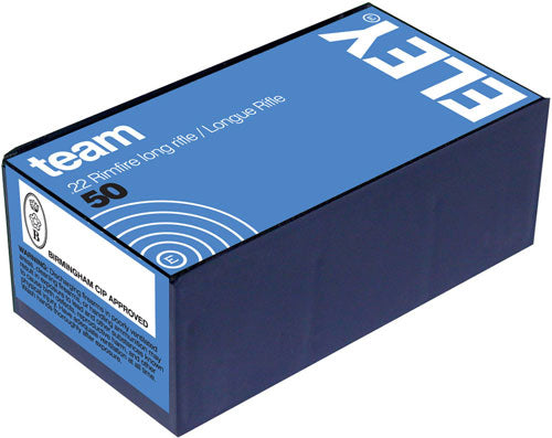 Eley Team 22LR 40gr EPS 50 Rounds - Box or Case