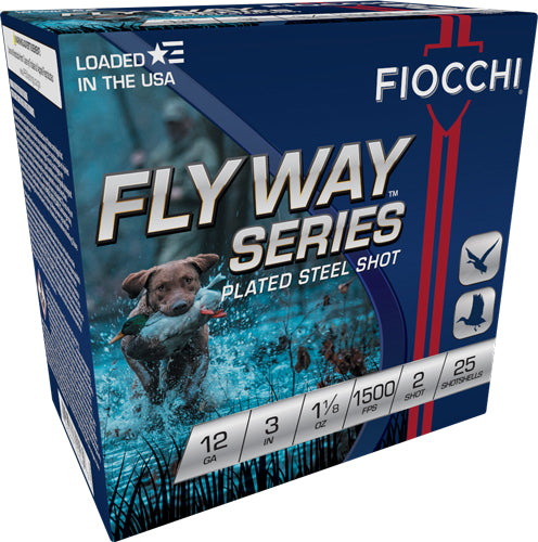 Fiocchi Flyway 12 Gauge 3" 1-1/8 oz #2 Shot 1500 fps - Box or Case