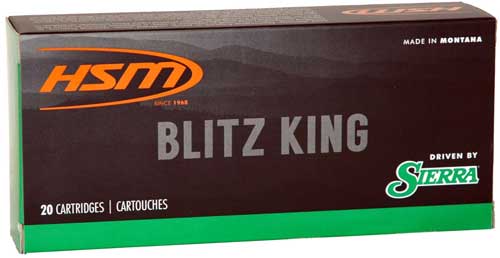 HSM Ammo BlitzKing 220 Swift 55gr Polymer Tip Rifle Ammo - Box or Case