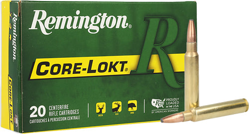 Remington Core-Lokt 338 RUM 250gr PSP 20rd Rifle Ammo - Box or Case