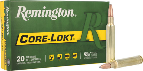 Remington Core-Lokt 300 Wby Mag 180gr PSP 20rd - Box or Case