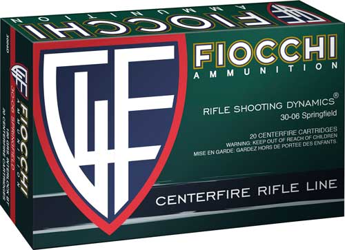 Fiocchi Field Dynamics 30-06 Springfield 180gr PSP 20 Rd - Box or Case