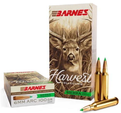 Barnes Bullets Harvest Collection 6mm ARC 100gr Tipped GameKing 20rd - Box or Case