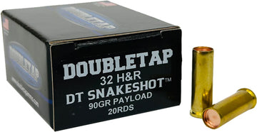 DoubleTap Ammunition SnakeShot 32 H&R Mag 90gr #9 Shot 20-Rd - Box or Case