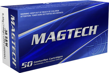 Magtech 38 S&W 146gr Lead Round Nose - Box or Case