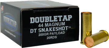 Doubletap Snake Shot 44 Rem Mag 200gr #9 Shot/Hardcast 20-Rd - Box or Case