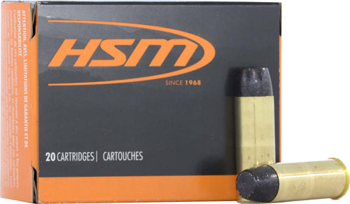 HSM Ammo Subsonic 500 S&W Magnum 590gr Hard Cast Lead FN 20 Rd - Box or Case
