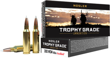 Nosler Bullets Trophy Grade 300 WSM 180gr AccuBond 20rd - Box or Case
