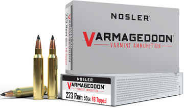 Nosler Varmageddon 223 Remington 55gr FB Tipped 20 Rd - Box or Case