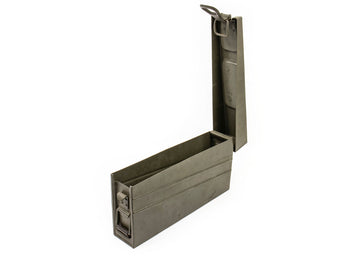 German Original Unmarked MG42 Ammo Can Postwar Green