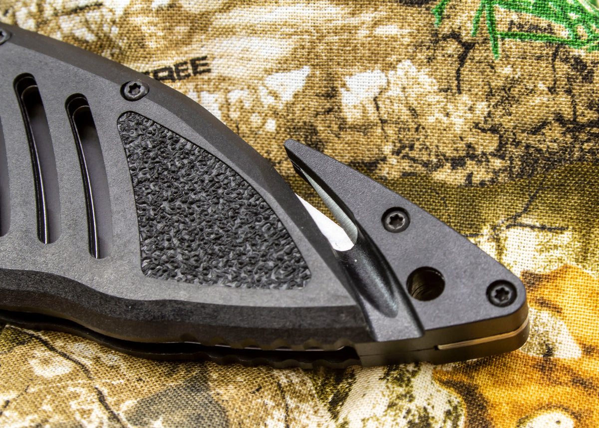 Blackhawk CQD Mark 1 Type E Folding Rescue Knife - Serrated