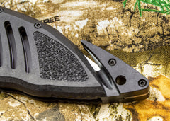 Blackhawk CQD Mark 1 Type E Folding Rescue Knife - Serrated
