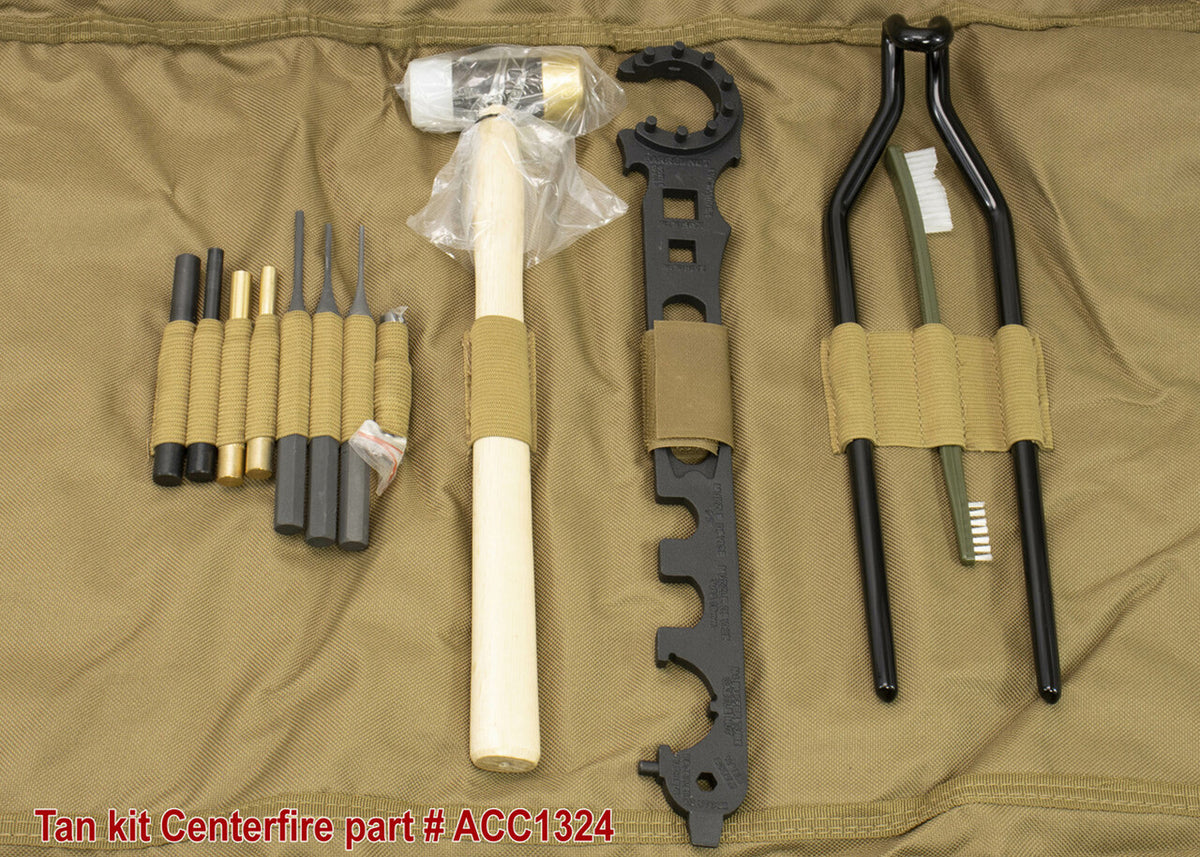AR15/M4 Gunsmithing Tool Kit in Tan