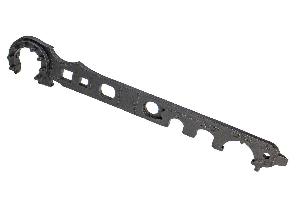 NCStar Armorer's AR-15 Barrel Wrench Gen 2 Combo Tool Steel 12.9 Long