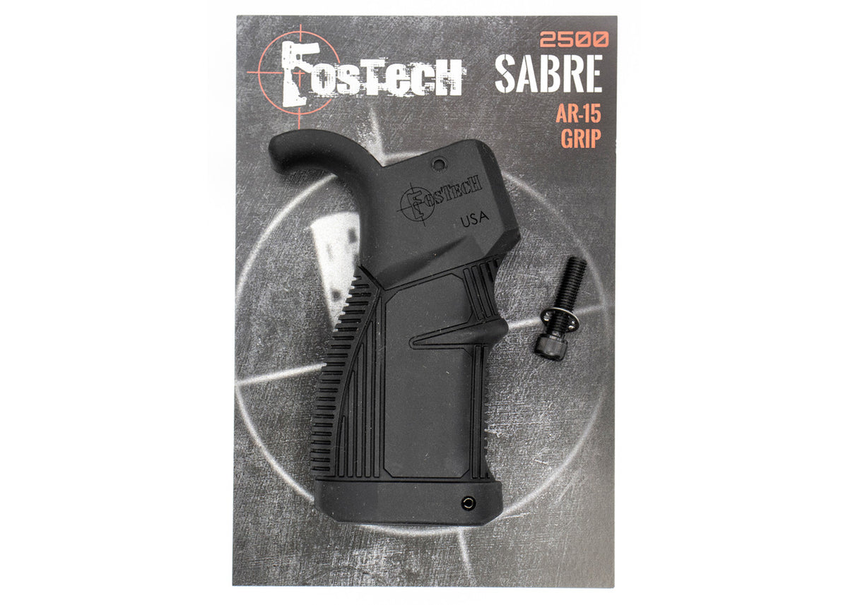 FOSTECH SABRE AR-15 COMFORT GRIP (BLACK)