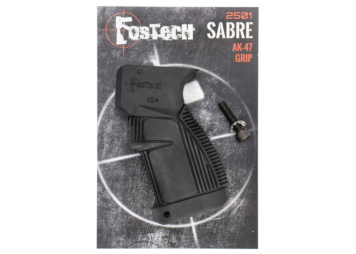 FOSTECH SABRE AK-47 COMFORT GRIP (BLACK)