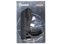 FOSTECH TOMAHAWK STOCK, 6 POSITION COLLAPSABLE AR-15 STOCK (BLACK)