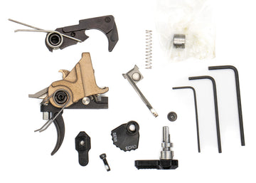 Fostech AR15 Parts Echo Sport AR-15 Trigger Black Model: 4140. Fostech Echo Sport AR-15 Trigger Black 4140.