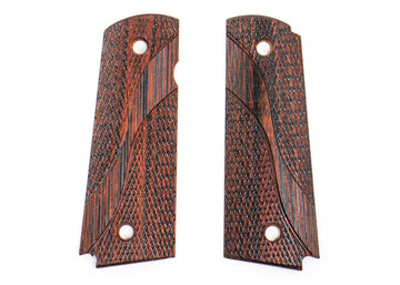 Remington 1911 Rosewood Swooping S Grips