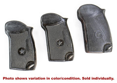 Bakelite Pistol Grips for Makarov w/Star - Black