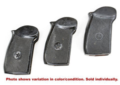Bakelite Pistol Grips for Makarov w/Star - Black