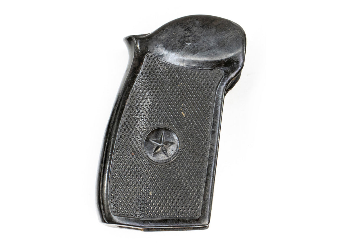 Bakelite Pistol Grips for Makarov w/Star - Black