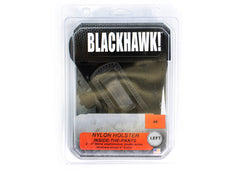 Blackhawk Inside The Pants  Black Suede 2-3 Sm, Med DA Revolver (Except 2 5-Shot) Left Hand
