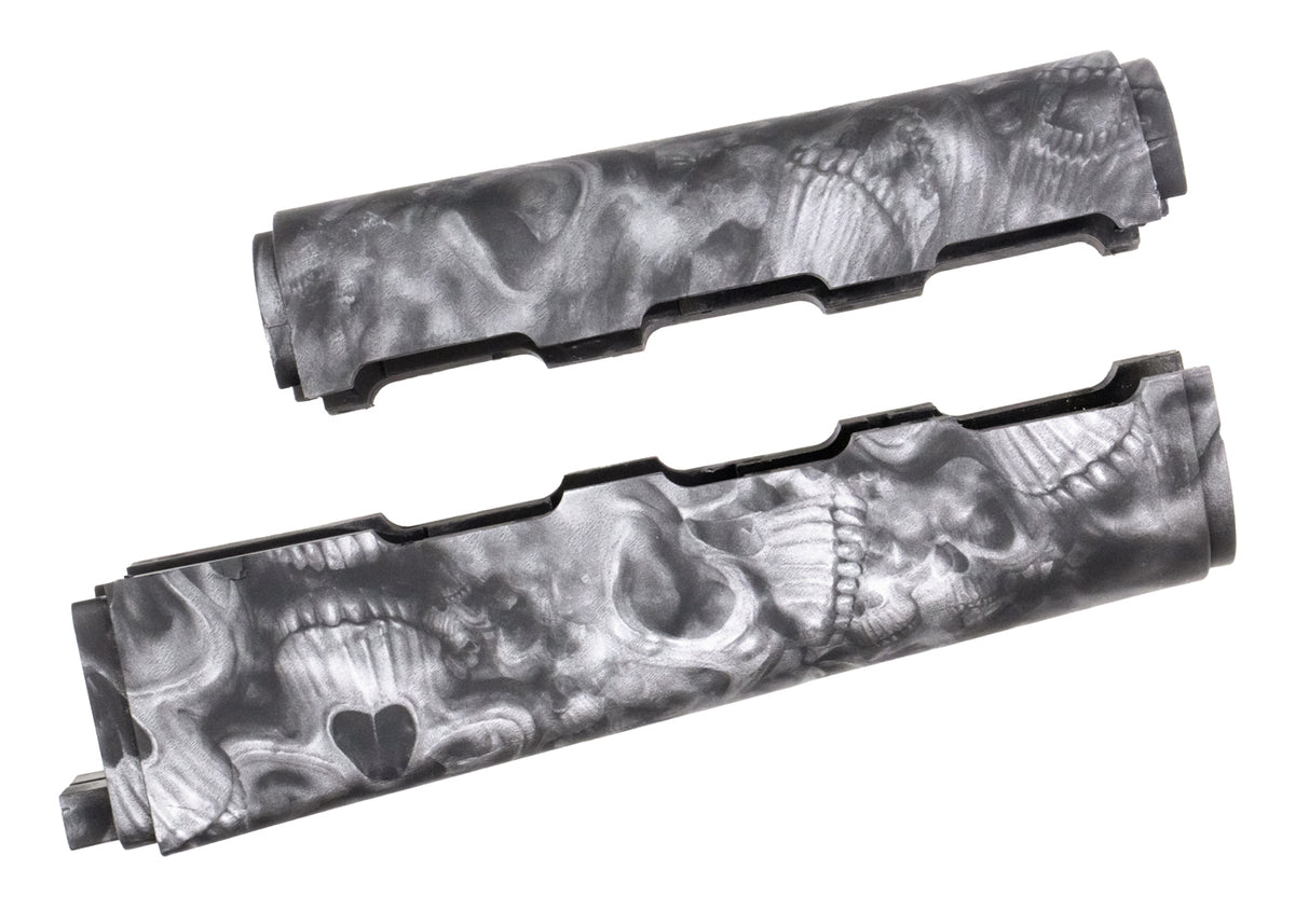 PAP M70 Stock Set Skulls w/Pistol Grip for Yugo Models - USA mfg Black nylon