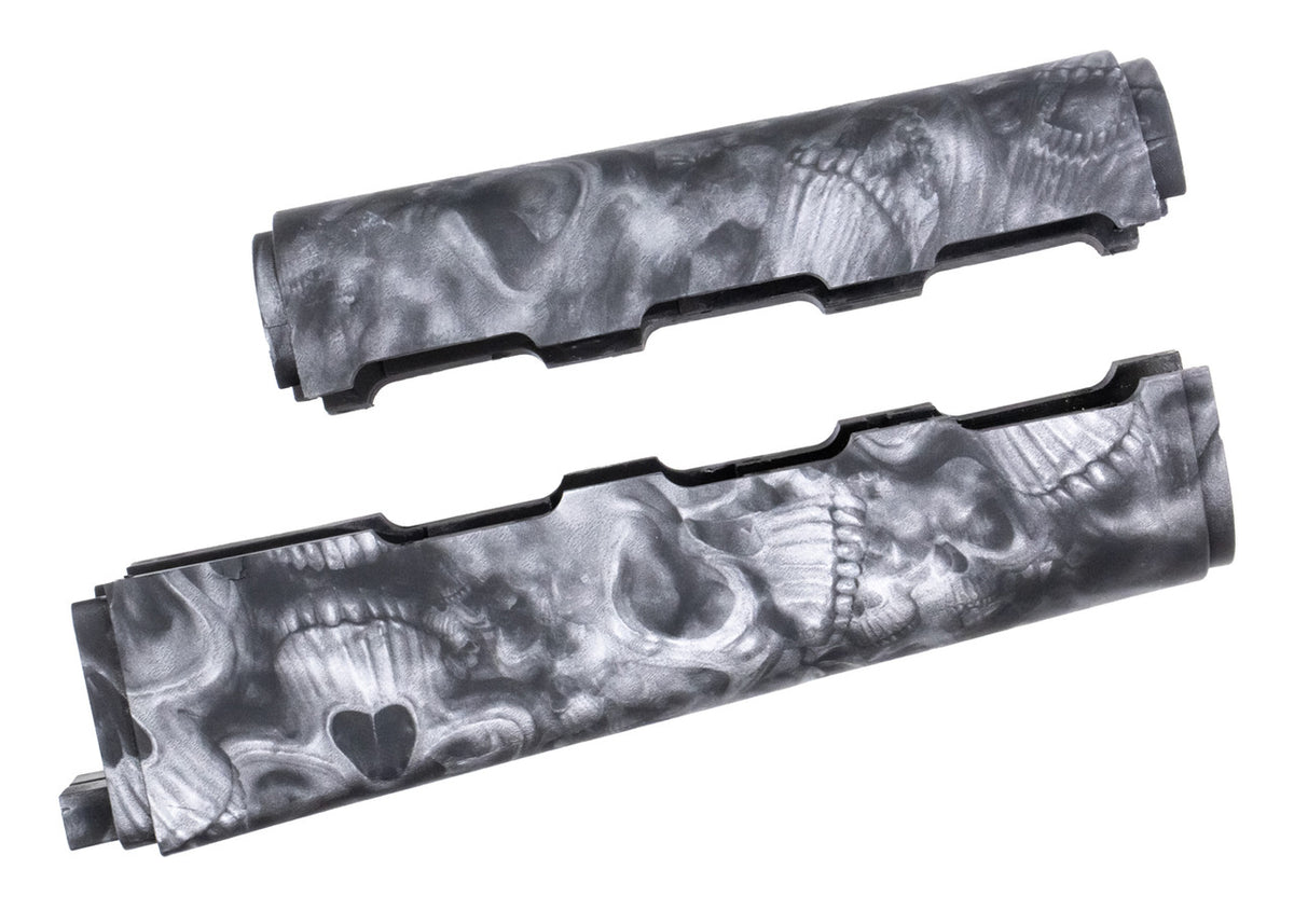 PAP M70 Stock Set Skulls w/Pistol Grip for Yugo Models - USA mfg Black nylon