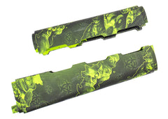 PAP M70 Stock Set w/Pistol Grip for Yugo Models - USA mfg Zombie Green Nylon
