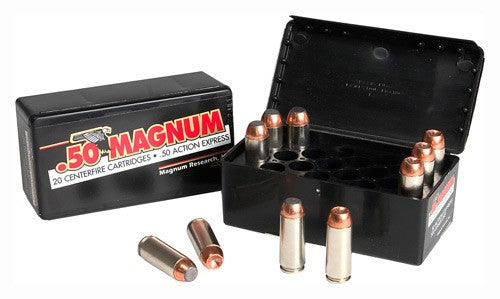 Magnum Research Desert Eagle 50 AE 300gr JHP 20-Rd - Box or Case