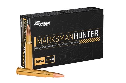 Sig Sauer Marksman Hunter 30-06 Springfield 165gr Sierra GameKing JHP 20 Rd - Box or Case