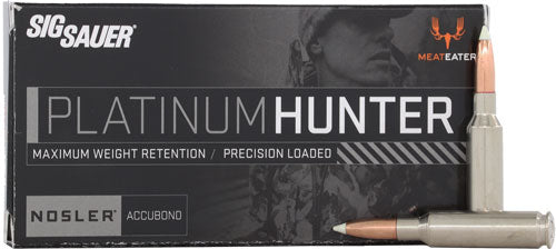 Sig Sauer Platinum Hunter 6.5 Creedmoor 140gr AccuBond 20 Rd - Box or Case