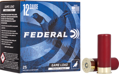 Federal Game-Shok 12 Gauge 2.75" 1-1/4 oz #7.5 Shot 25 Rd - Box or Case