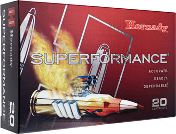Hornady Superformance 308 Winchester 165gr Copper Alloy eXpanding 20rd - Box or Case