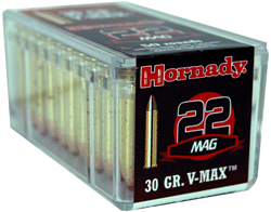 Hornady Varmint Express 22 WMR 30gr V-MAX 50rd Box - Box or Case