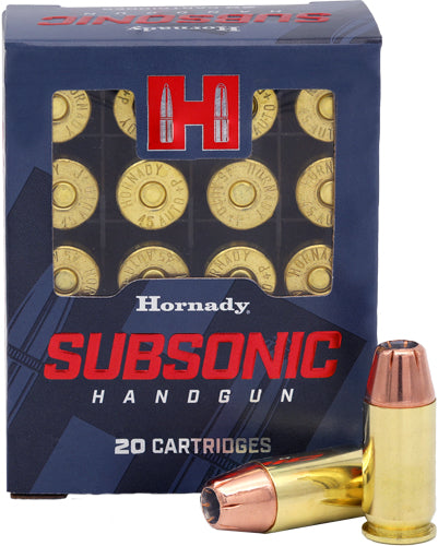 Hornady Subsonic .40 S&W 180gr XTP 20rd - Box or Case