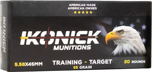 IKONICK USA 5.56 NATO 55gr FMJBT - Box or Case
