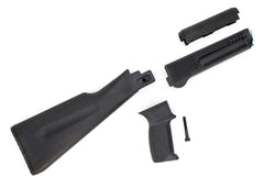 Riley Defense AK47 / AK74 Stock Set - 4 Piece Black, US Made