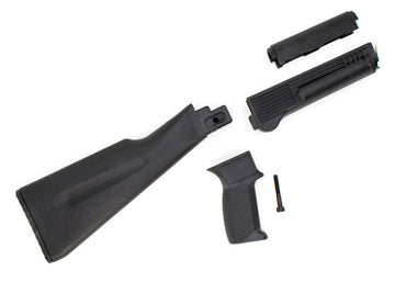 Riley Defense AK47 / AK74 Stock Set - 4 Piece Black, US Made