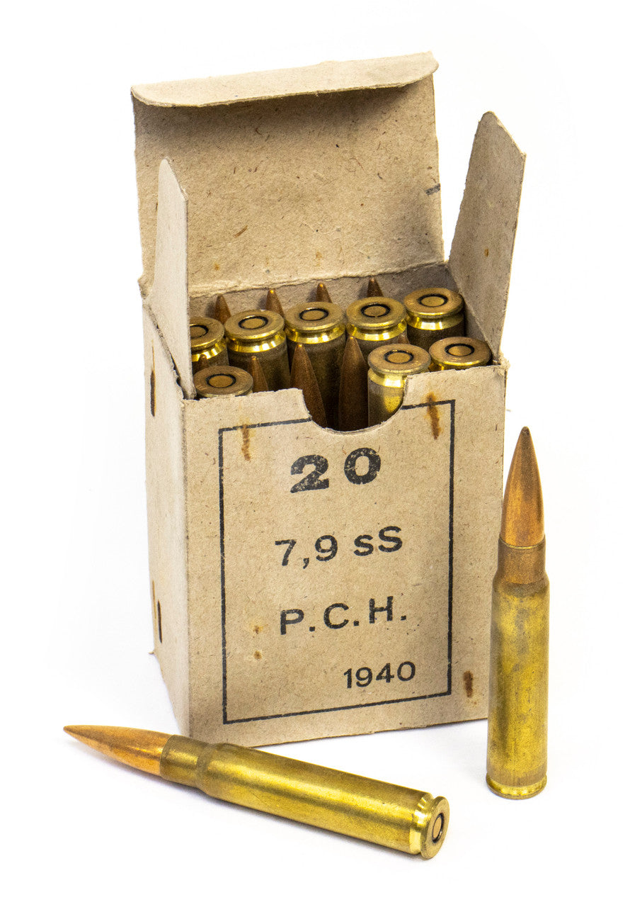Greek 8mm 1940 Surplus Ammo - 960 Round Case
