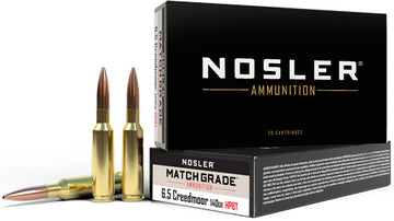 Nosler Bullets Match Grade 6.5 Creedmoor 140gr Custom Competition HPBT 20rd - Box or Case
